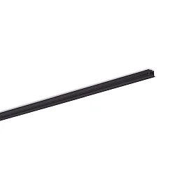 Einbau-Aluminium-Profil für 1 LED Strip, Flügel-Profil SMALL, 200cm, schwarz