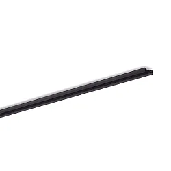 Aluminium U-Profil Flach (Aufbau) MEDIUM U-FLAT 27/10.2/B2C2, für 2 LED Strips, Länge 200cm, schwarz