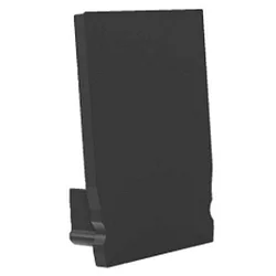 Endkappe für Profil + Cover S, Endcap SMALL U-Profil 17.3/24.7, schwarz