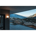 SLV SQUARE WALL, Outdoor Wandleuchte, IP44, E27 max. 20W, Alu geb�rstet