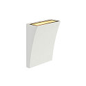 DELWA WIDE, Outdoor LED Wandleuchte, IP44, 10W 3000K 910lm 100�, wei�