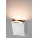 DELWA WIDE, Outdoor LED Wandleuchte, IP44, 10W 3000K 910lm 100�, wei�