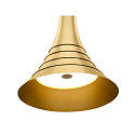 SLV Premium-LED Pendelleuchte BATO 45 PD, � 45cm, 30W 2500K 1900lm 100�, TRIAC dimmbar, Messing geb�rstet