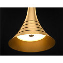 SLV Premium-LED Pendelleuchte BATO 45 PD, � 45cm, 30W 2500K 1900lm 100�, TRIAC dimmbar, Messing geb�rstet