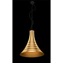SLV Premium-LED Pendelleuchte BATO 45 PD, � 45cm, 30W 2500K 1900lm 100�, TRIAC dimmbar, Messing geb�rstet