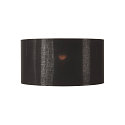 SLV Textil-Schirm FENDA, Rund, � 70cm, Schwarz / Kupfer