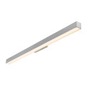 SLV Q-LINE LED Wandleuchte, silbergrau