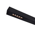 SLV Premium-LED Deckenleuchte Q-LINE CL, f�r BAP, 100cm, 45W, dimmbar, 3000K, schwarz