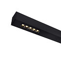 SLV Premium-LED Deckenleuchte Q-LINE CL, f�r BAP, 100cm, 45W, dimmbar, 4000K, schwarz