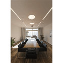 SLV LED Deckenleuchte PANEL 60 ROUND, � 60cm, UGR , 42W 3000K 3150lm 110�, wei�