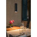 LED Pendelleuchte ANELA PD, 11W 3000K 28�, CRi >90Ra, TRIAC dimmbar, Schwarz