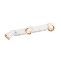 SLV Wand- und Deckenleuchte AVO TRIPLE QPAR51, 3-flammig 3x GU10, dreh- und neigbar, Wei�