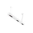 SLV Premium LED Pendant luminaire Q-LINE PD, 100cm, for BAP, 45W, TRIAC dimmable, white, 3000K 2100lm