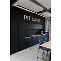SLV Premium-LED Pendelleuchte Q-LINE PD, 200cm, f�r BAP, 85W, TRIAC dimmbar, Schwarz, 3000K 4200lm