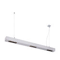 Premium-LED Pendelleuchte Q-LINE PD, 100cm, f�r BAP, 45W, TRIAC dimmbar, Silber, 4000K 2300 lm