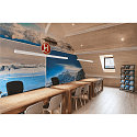 SLV Premium-LED Pendelleuchte Q-LINE PD, 200cm, f�r BAP, 85W, TRIAC dimmbar, Wei�, 4000K 4600lm