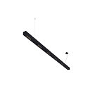 SLV Premium-LED Pendelleuchte Q-LINE PD, 200cm, f�r BAP, 85W, TRIAC dimmbar, Schwarz, 4000K 4600lm
