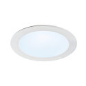 SLV LED Einbauleuchte AKALO D83 DL, 9W 3000/4200/5700K 800-880lm 90�, wei�