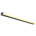 LED Wand- und Deckenleuchte SIGHT 115 CW, IP20 IK02, 114cm, 38W 3000K 3100lm 120°, schaltbar, schwarz