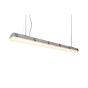 SLV LED Outdoor Wand- und Deckenleuchte IMPERVA 150, IP66 IK08, 55W 120�, 4000K 7100lm, Grau