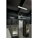 SLV LED Outdoor Wand- und Deckenleuchte IMPERVA 150, IP66 IK08, 55W 120�, 4000K 7100lm, Grau