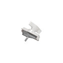 Zubeh�r f�r 3-Phasen Stromschiene S-TRACK - Pendelleuchten-Adapter, f�r 1 Drahtseil, mechanisch, wei�
