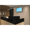 SLV LED Profil-Pendelleuchte GLENOS, 100.5cm, UGR < 28, dimmbar 1-10V, 43W 3000K 2850lm, Mattschwarz