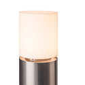 SLV Pollerleuchte ROX ACRYL, IP65 IK02, zylindrisch, E27 max. 20W, Edelstahl 304 / Diffusor opalwei�, offenes Kabel, 90cm