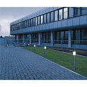 SLV Pollerleuchte ROX ACRYL, IP65 IK02, zylindrisch, E27 max. 20W, Edelstahl 304 / Diffusor opalwei�, offenes Kabel, 90cm
