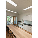 SLV LED Deckenleuchte PANEL f�r BAP, 120 x 30cm, UGR , 45W 4000K 3400lm 90�, silbergrau