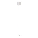 EUTRAC Pendant rod 0,6 m fixed for 3-Phase High voltage Track, white