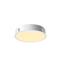 SLV LED Deckeneinbauleuchte MEDO 40 EL, Rahmenversion, Einbau � 39cm, 28W 3000/4000K 3300lm 105�, Wei�