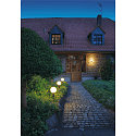 SLV Outdoor Wandleuchte GLOO PURE WL, E27, IP44 IK04, Schirm � 20cm, Anthrazit