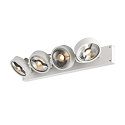 SLV Wand- und Deckenleuchte KALU CW QUAD QPAR111, 4x GU10 max. 75W, kardanisch, wei�