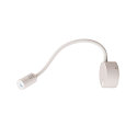Premium-LED Displayleuchte DIO FLEX PLATE, mit Flex-Arm und Schalter, 1.9W 45�, 4000K 82lm, Wei�