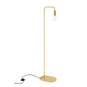 SLV Stehleuchte FITU FL, E27, mit Fu�trittschalter, Soft Gold