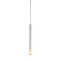 Pendelleuchte FITU PD, E27, L�nge 40cm, Pendel 250cm, offenes Kabelende, Schwarz