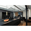 SLV Ceiling canopy FITU 1, round, incl. strain relief, soft gold