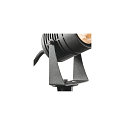 SLV Outdoor LED Erdspie�-Leuchte LED SPIKE, IP55 IK06, 6W 3000K 400lm 40�, mit IP-Steckerkabel, neigbar, anthrazit
