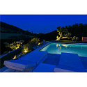 SLV Outdoor LED Erdspie�-Leuchte LED SPIKE, IP55 IK06, 6W 3000K 400lm 40�, mit IP-Steckerkabel, neigbar, anthrazit