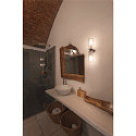 SLV Wall luminaire WL 106 Bathroom-/Mirror luminaire, double glass, 2x E14, IP44, chrome