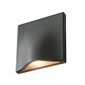 SLV LED Outdoor Wandleuchte VILUA I WL, IP54, 16W 3000K 405lm 100�, Anthrazit