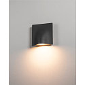 SLV LED Outdoor Wandleuchte VILUA II WL, IP54, 16W 3000K 810lm 100�, Anthrazit