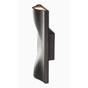 SLV LED Outdoor Wandleuchte VILUA UP/DOWN, IP54, 16W 3000K 810lm 2x100�, Anthrazit