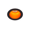 SLV LED Deckeneinbauleuchte HORN MAGNA, 7.7W 3000K,, 400lm 25�, Schwarz / Gold