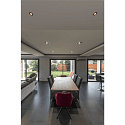 SLV LED Deckeneinbauleuchte HORN MAGNA, 7.7W 3000K,, 400lm 25�, Schwarz / Gold