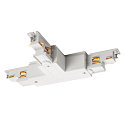 Zubeh�r f�r 3-Phasen Aufbau-Stromschiene S-TRACK PHASE & DALI - T-Verbinder, DALI steuerbar, Erde links au�en, wei�