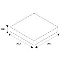 SLV Zubeh�r f�r 3-Phasen Aufbau-Stromschiene S-TRACK PHASE & DALI - X-Verbinder, DALI steuerbar, wei�