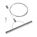 Zubeh�r f�r TENSEO Niedervolt-Seilsystem ABH�NGESET, chrom