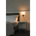 SLV LED Wandleuchte KENKUA SPOT LED, E27, 40W, 25�, 3000K, 200lm, chrom, Glas milchig